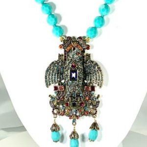 HEIDI DAUS "SOARING BEAUTY" CRYSTAL BEADED NECKLACE